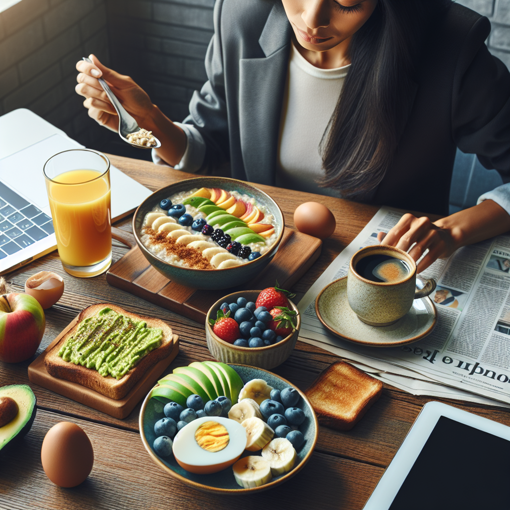 Pilihan Sarapan Bergizi bagi Pekerja Sibuk