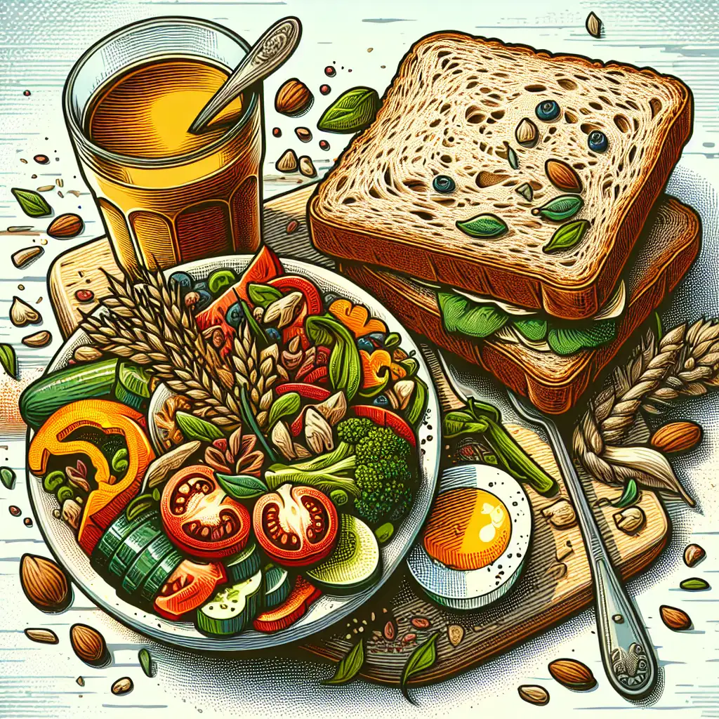 Resep Sarapan Bergizi: Roti Gandum Isi Sayuran