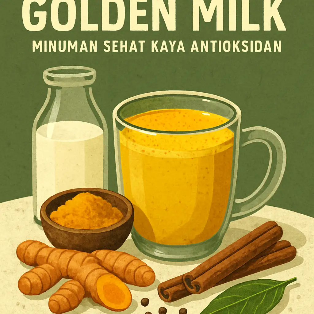 Resep Golden Milk: Minuman Sehat Kaya Antioksidan